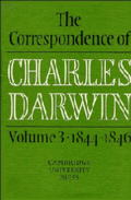 The Correspondence of Charles Darwin: Volume 3, 1844-1846