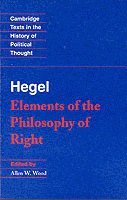 Hegel: Elements of the Philosophy of Right