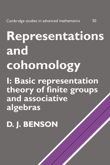 D. J. Benson - Representations and Cohomology: Volume 1, Basic Representation Theory of Finite Groups and Associative Algebras, Inbunden. Tillgänglighet: Lägg i varukorg