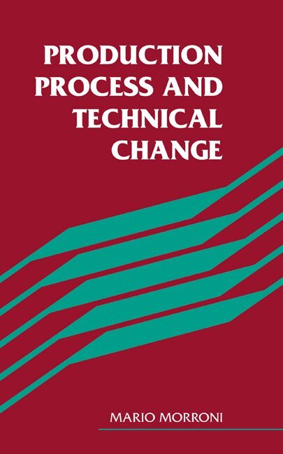 Mario Morroni - Production Process and Technical Change, Inbunden