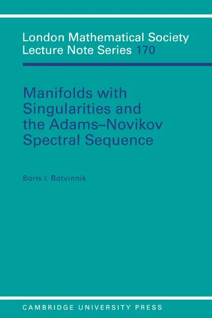 Manifolds with Singularities and the Adams-Novikov Spectral Sequence