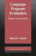 Language Program Evaluation