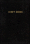 REB Lectern Bible, Black Imitation Leather over Boards, RE932:TB Black Imitation Leather REB200