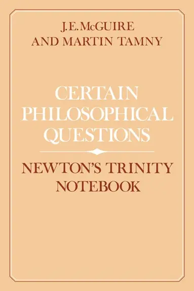 Certain Philosophical Questions