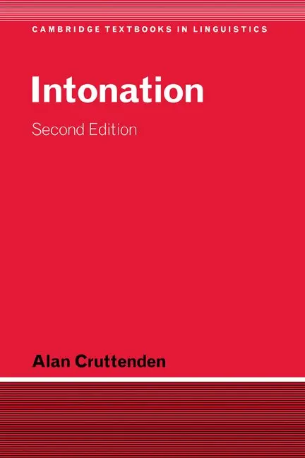 Alan Cruttenden - Intonation, Inbunden. Tillgänglighet: Lägg i varukorg