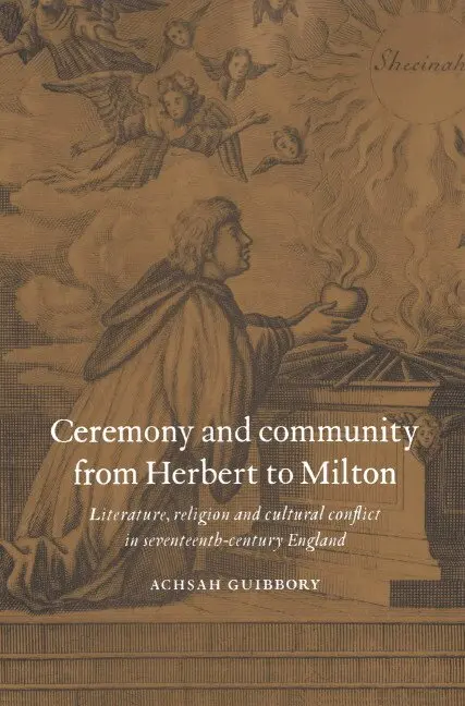 Achsah Guibbory - Ceremony and Community from Herbert to Milton, Inbunden. Tillgänglighet: Lägg i varukorg