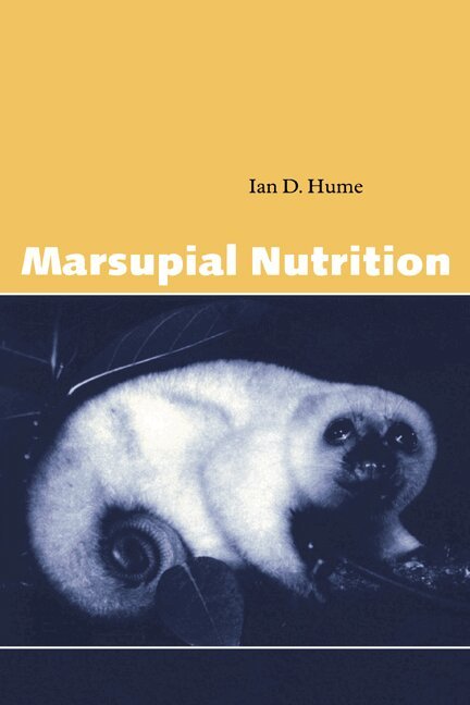 Ian D. Hume - Marsupial Nutrition, Häftad