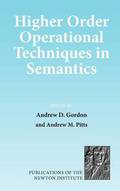 Higher Order Operational Techniques in Semantics