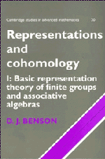 D. J. Benson, Bela Bollobas, W. Fulton - Representations and Cohomology: Volume 1, Basic Representation Theory of Finite Groups and Associative Algebras, Häftad. Tillgänglighet: Lägg i varukorg