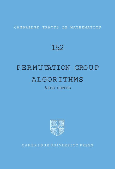 Permutation Group Algorithms