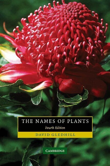 David Gledhill - The Names of Plants, Häftad