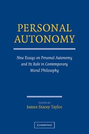 Personal Autonomy