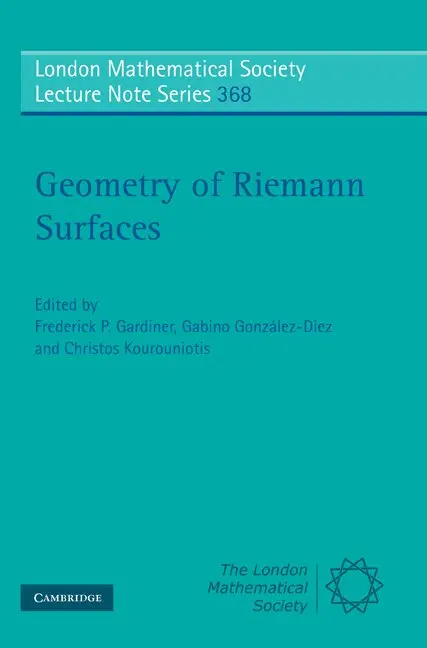 Frederick P. Gardiner, Gabino González-Diez, Christos Kourouniotis - Geometry of Riemann Surfaces, Häftad. Tillgänglighet: Lägg i varukorg