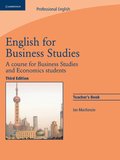 English for Business Studies Teacher's Book