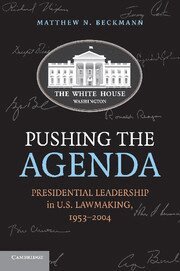 Matthew N. Beckmann - Pushing the Agenda, Inbunden. Tillgänglighet: Lägg i varukorg