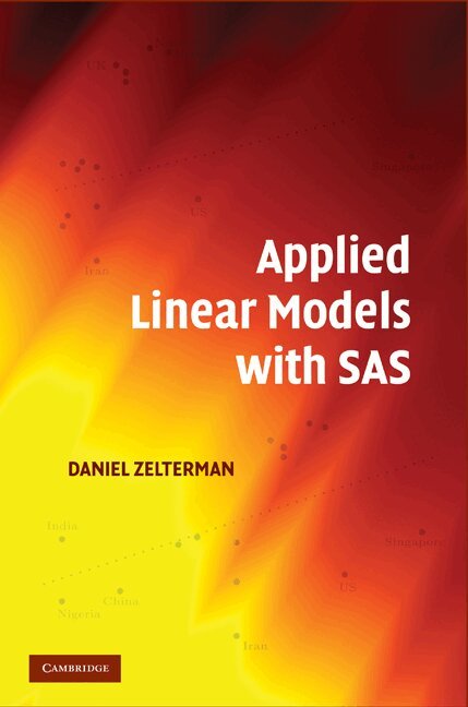 Daniel Zelterman - Applied Linear Models with SAS, Inbunden