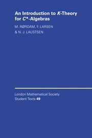 M. Rørdam, F. Larsen, N. Laustsen - An Introduction to K-Theory for C*-Algebras, Inbunden. Tillgänglighet: Lägg i varukorg