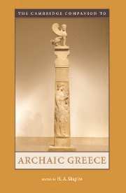Cambridge Comp to Archaic Greece