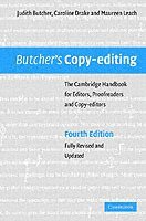 Butcher's Copy-editing av Judith Butcher, Caroline Drake, Maureen Leach