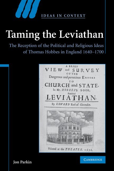 Jon Parkin - Taming the Leviathan, Inbunden