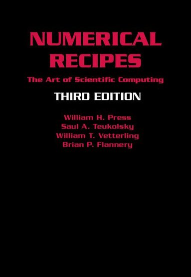 Numerical Recipes 3rd Edition by William H. Press