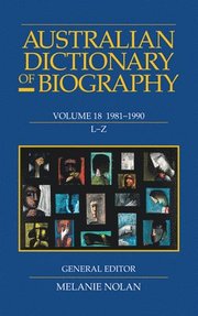 Australian Dictionary of Biography V18 L-Z