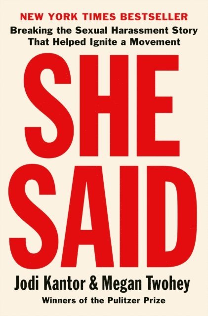 Megan Twohey, Jodi Kantor - She Said, E-bok