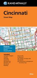 Rand Mcnally: Rand McNally Folded Map: Cincinnati Street Map