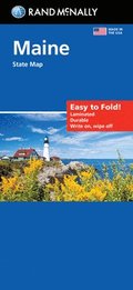 Rand McNally Easy to Fold: Maine State Laminated Map