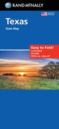 Rand McNally Easy to Fold: Texas State Laminated Map