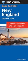 Rand McNally Easy to Fold! New England Regional Map