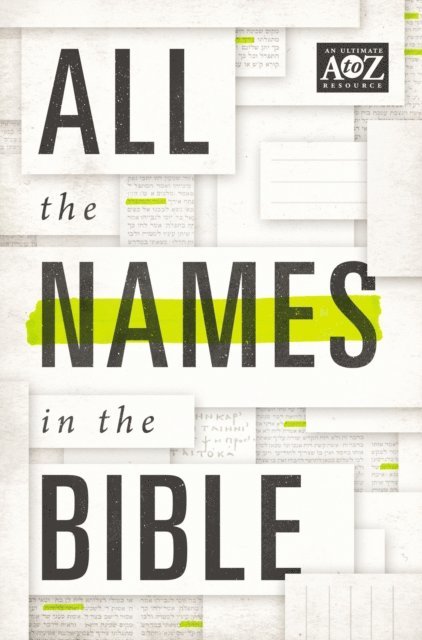 Thomas Nelson - All the Names in the Bible, E-bok