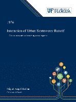 Miguel Medina - Interaction of Urban Stormwater Runoff, Inbunden