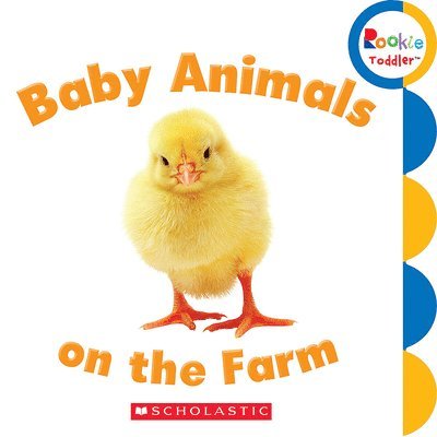 Rebecca Bondor - Baby Animals on the Farm (Rookie Toddler), Kartonnage