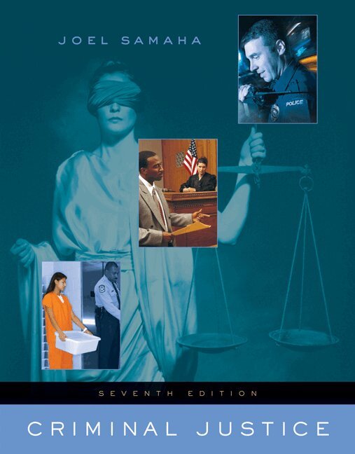 Joel Samaha - Criminal Justice (with InfoTrac), Inbunden