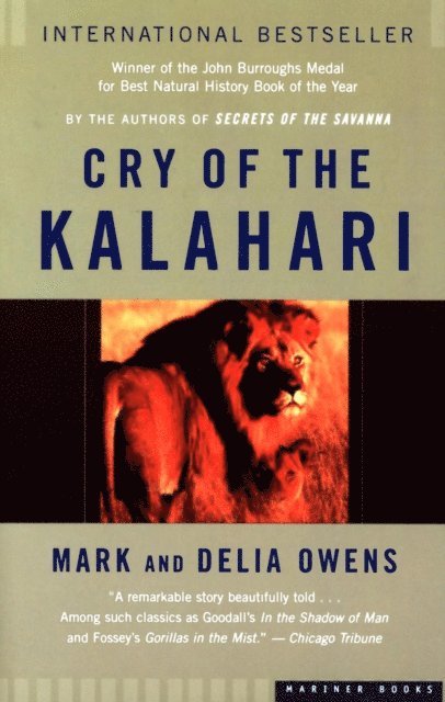 Delia Owens, Mark Owens - Cry Of The Kalahari, E-bok