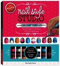 Nail Style Studio Single [With 6 Bottles of Nail Polish, Custom Design Tool and 250 Stick-On Stencils]