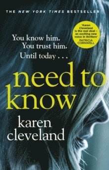 Karen Cleveland - Need To Know, Häftad