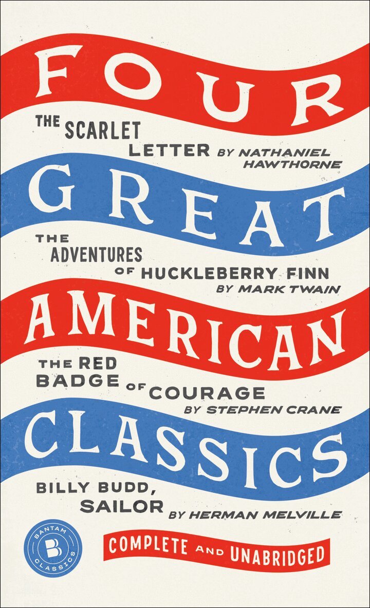 Herman Melville, Mark Twain, Stephen Crane - Four Great American Classics, Häftad