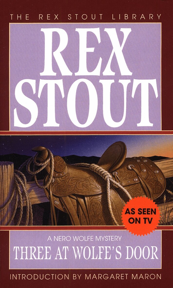 Rex Stout - Three at Wolfe's Door, Häftad