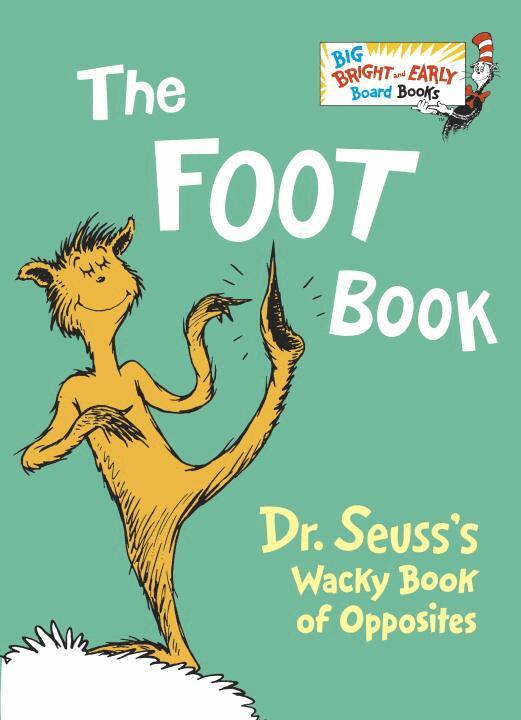 Dr Seuss - The Foot Book, Kartonnage