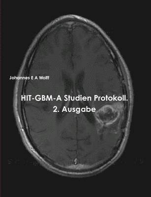 Johannes Wolff - HIT-GBM-A Studien Protokoll. 2. Ausgabe, Häftad