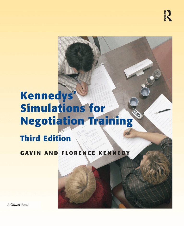 Florence Kennedy - Kennedys' Simulations for Negotiation Training, Häftad