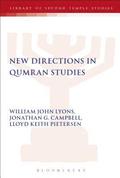 New Directions in Qumran Studies