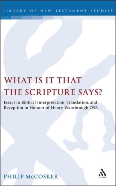 Philip McCosker - What is it that the Scripture Says?, E-bok