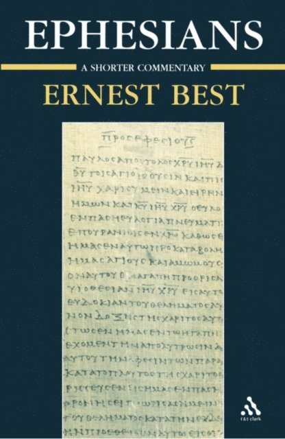 Ernest Best - Ephesians, E-bok