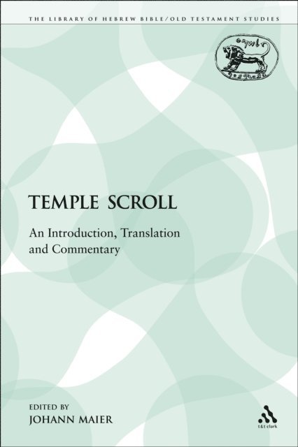 Johann Maier - Temple Scroll, E-bok