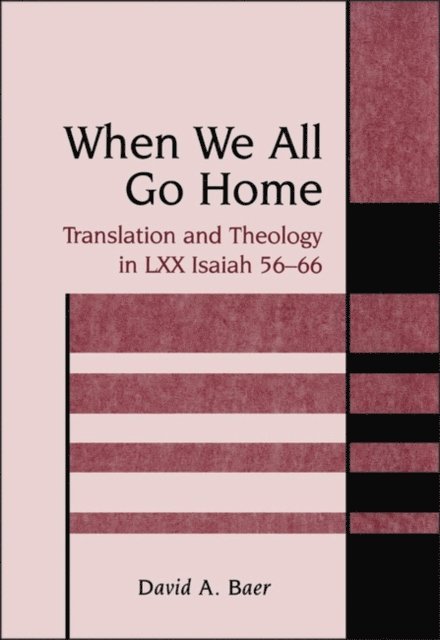 David A. Baer - When We All Go Home, E-bok