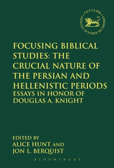 Jon L. Berquist, Alice Hunt - Focusing Biblical Studies: The Crucial Nature of the Persian and Hellenistic Periods, E-bok