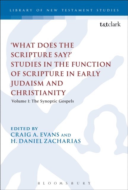 Craig A. Evans, H. Daniel Zacharias - What Does the Scripture Say?' Studies in the Function of Scripture in Early Judaism and Christianity, E-bok